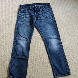 Banana Republic vintage straight jeans.  32x30